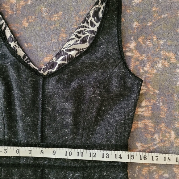 Sigrid Olsen speckled wool rickrack dress 2 - Picture 10 of 12